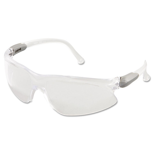 V20 Visio Safety Glasses, Silver Frame, Clear Lens [SKU: KCC14470]