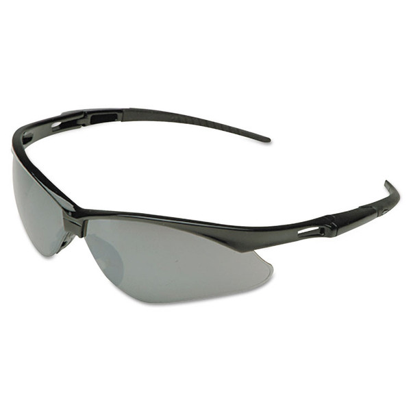 Nemesis Safety Glasses, Black Frame, Amber Lens [SKU: KCC25659]
