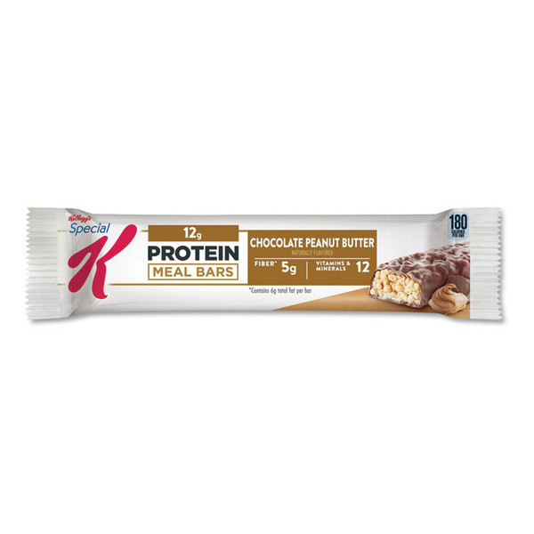 Special K Protein Meal Bar, Chocolate/Peanut Butter, 1.59 oz, 8/Box [SKU: KEB29190]