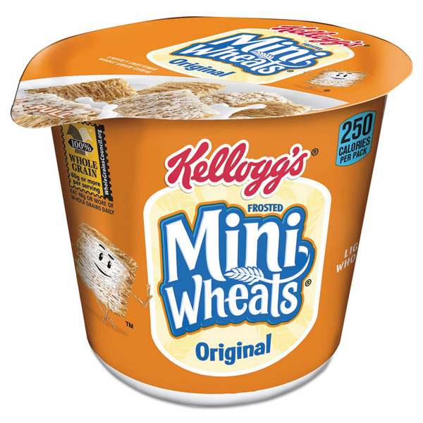 Breakfast Cereal, Frosted Mini Wheats, Single-Serve, 6/Box [SKU: KEB42799]