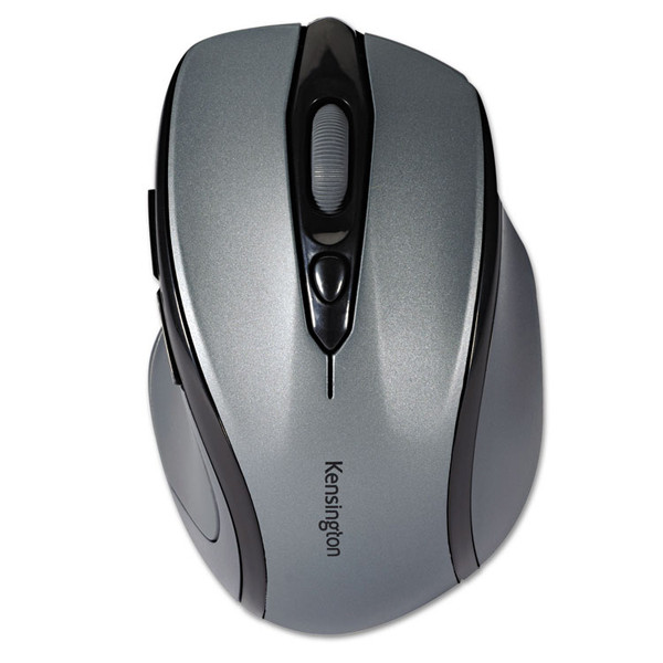 Pro Fit Mid-Size Wireless Mouse, 2.4 GHz Frequency/30 ft Wireless Range, Right Hand Use, Gray [SKU: KMW72423]