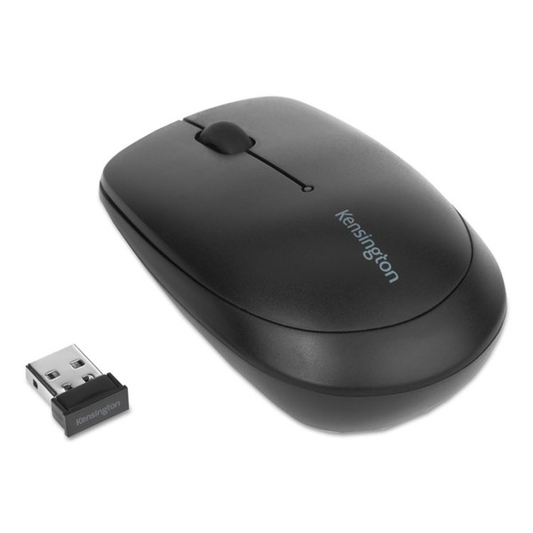 Pro Fit Wireless Mobile Mouse, 2.4 GHz Frequency/30 ft Wireless Range, Left/Right Hand Use, Black [SKU: KMW75228]