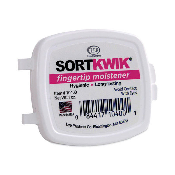 Sortkwik Fingertip Moisteners, 1 oz, Pink [SKU: LEE10400]