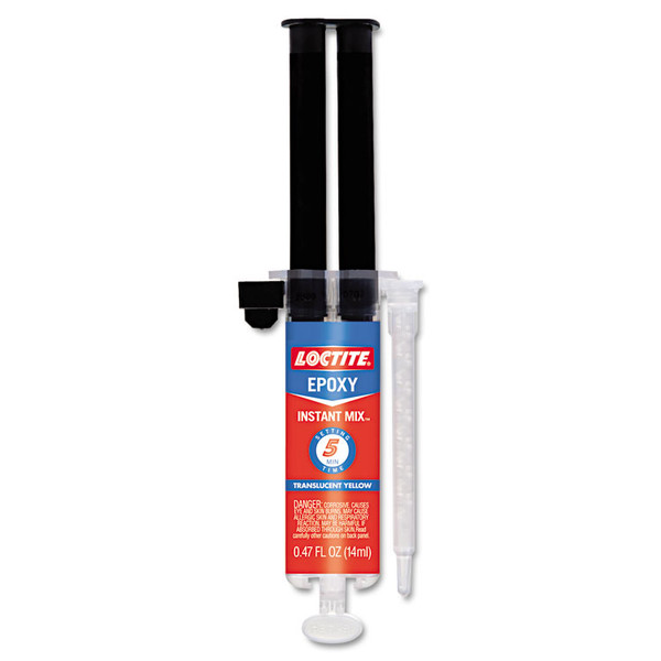 Instant Mix Epoxy, 0.47 oz, Dries Clear [SKU: LOC1365868]