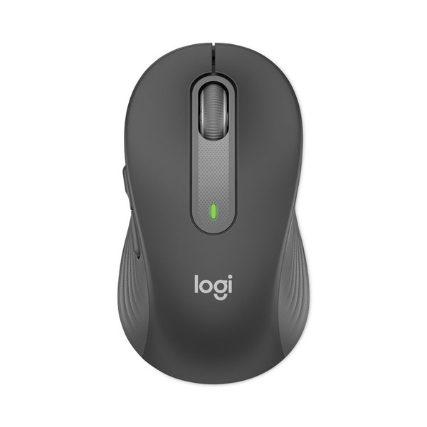 Signature M650 Wireless Mouse, Large, 2.4 GHz Frequency, 33 ft Wireless Range, Right Hand Use, Graphite [SKU: LOG910006231]
