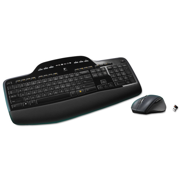 MK710 Wireless Keyboard + Mouse Combo, 2.4 GHz Frequency/30 ft Wireless Range, Black [SKU: LOG920002416]