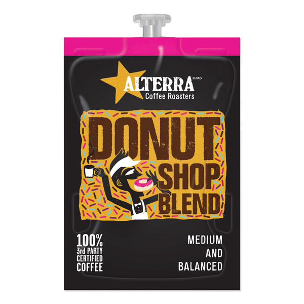 Coffee Freshpack Pods, Donut Shop Blend, Medium Roast, 0.28 oz, 100/Carton [SKU: MDKMDRA200]