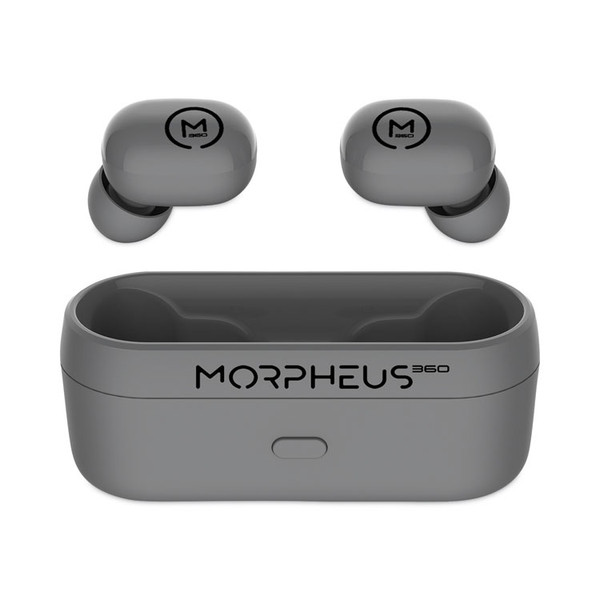 Spire True Wireless Earbuds Bluetooth In-Ear Headphones with Microphone, Dark Gray [SKU: MHSTW1500G]