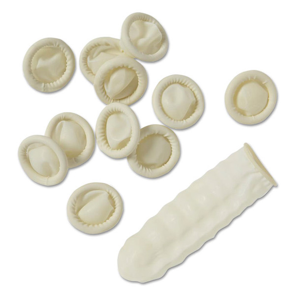 Latex Finger Cots, White, Medium, 144/Carton [SKU: MIIITWFCWWCM]