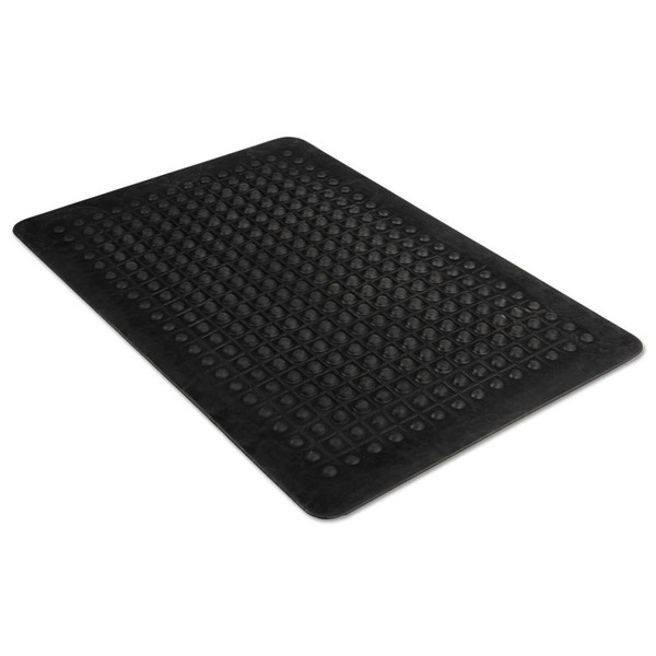 Flex Step Rubber Anti-Fatigue Mat, Polypropylene, 36 x 60, Black [SKU: MLL24030500]
