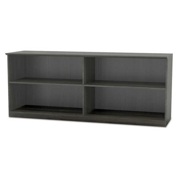 Medina Series Low Wall Cabinet with Doors, 72w x 20d x 29.5h, Gray Steel, Box1 [SKU: MLNMVLCCLGS]
