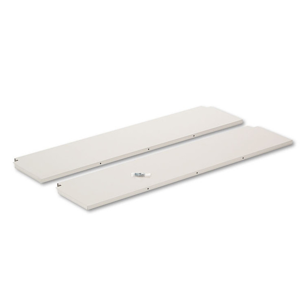Kwik-File Mailflow-To-Go Shelf for 60" Wide Table, 56w x 25.5d, Pebble Gray [SKU: MLNSLF60PG]
