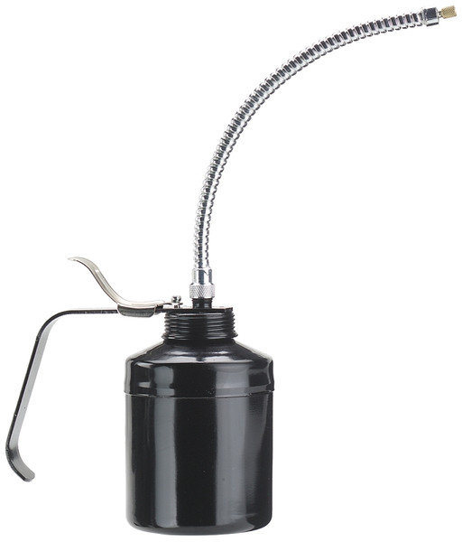 Lubrimatic 50-337 Handheld Pump Oiler, 1 pt Capacity, 5-1/2 in H, Flexible Spout, Steel, Epoxy-Coated [SKU: ORG6786123]