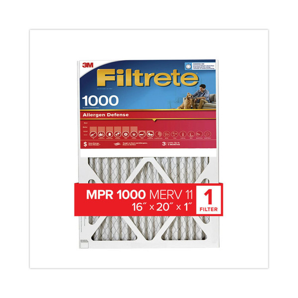Allergen Defense Air Filter, 16 x 20 [SKU: MMM70071355914]