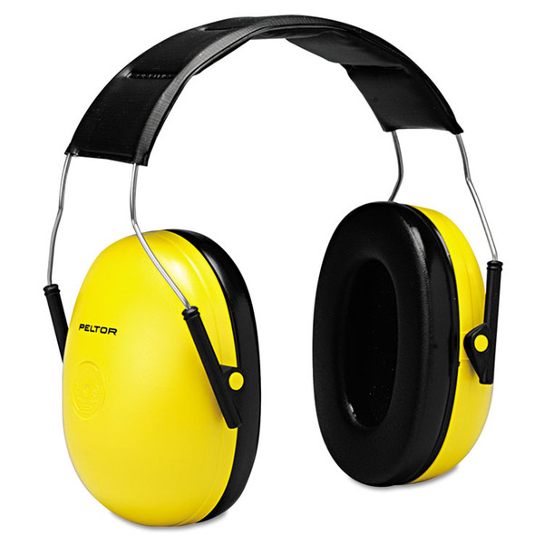 Optime 98 H9A Earmuffs, 25 dB NRR, Yellow/Black [SKU: MMMH9A]