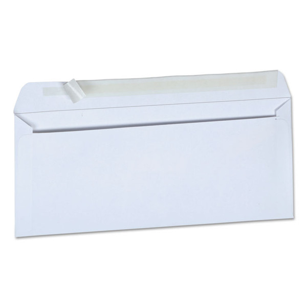 Peel Seal Strip Business Envelope, #10, Square Flap, Self-Adhesive Closure, 4.13 x 9.5, White, 500/Box [SKU: OFF82304]