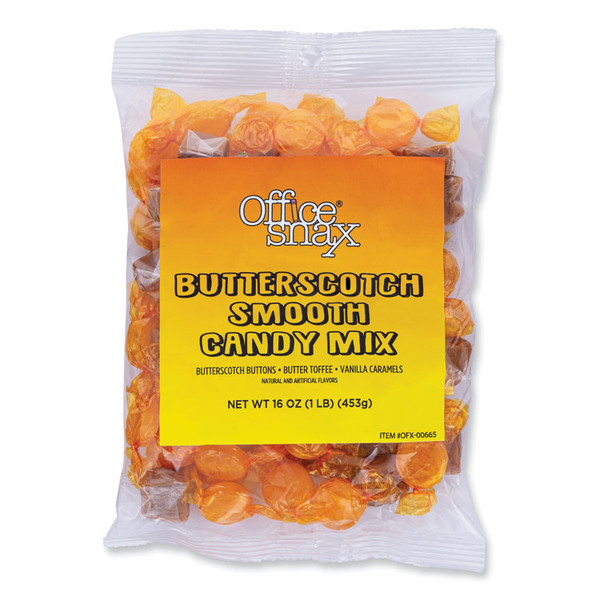 Candy Assortments, Butterscotch Smooth Candy Mix, 1 lb Bag [SKU: OFX00665]