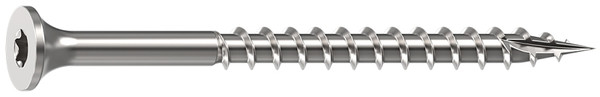 CAMO 0348159 Deck Screw, #10 Thread, 2-1/2 in L, 2/3 Thread, Bugle Head, Star Drive, Sharp, Type-17 Point, 1750 [SKU: ORG7468945]