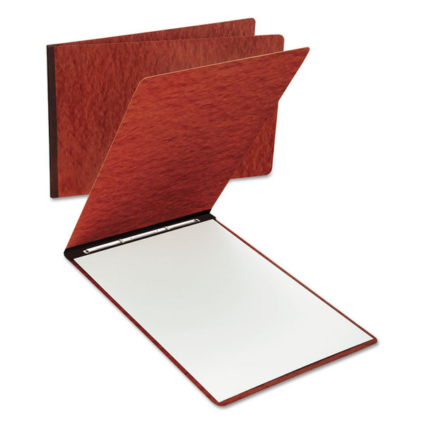 Extra Large Pressboard Report Cover, Two-Piece Prong Fastener, 3" Capacity, 11 x 17, Red/Red [SKU: OXF13234]
