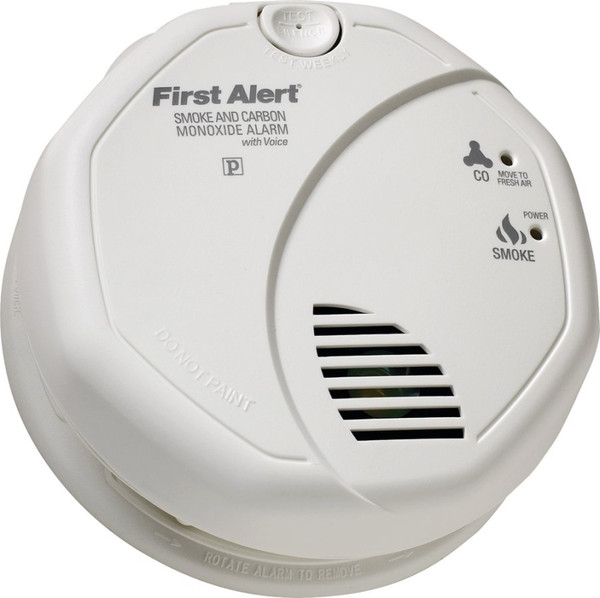 FIRST ALERT SC7010BV Carbon Monoxide Alarm, 10 ft, 85 dB, Alarm: Audible, Electrochemical, Photoelectric Sensor [SKU: ORG0653113]