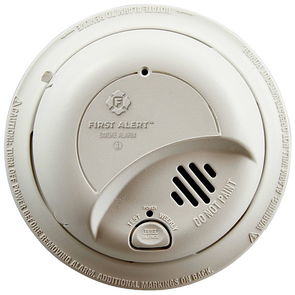FIRST ALERT 9120LBL Smoke Alarm, Ionization Sensor, 85 dB, White [SKU: ORG2531226]