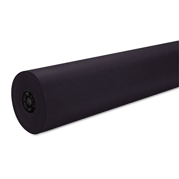 Decorol Flame Retardant Art Rolls, 40 lb Cover Weight, 36" x 1000 ft, Black [SKU: PAC101209]