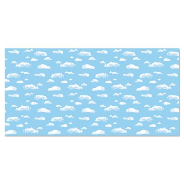 Fadeless Designs Bulletin Board Paper, Clouds, 48" x 50 ft Roll [SKU: PAC56465]