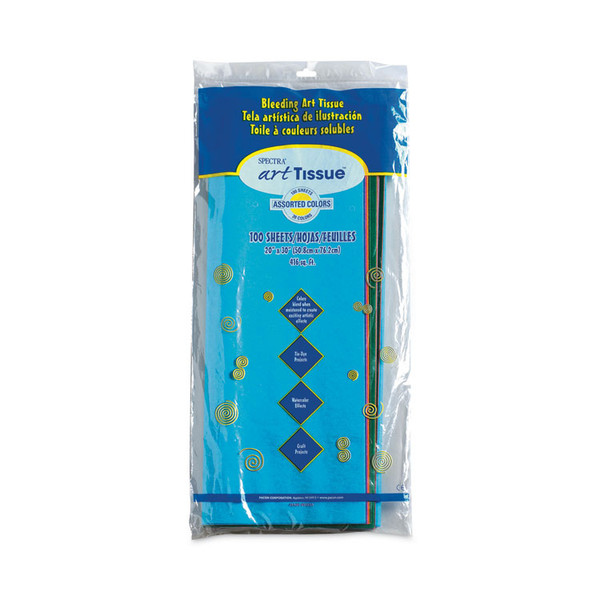 Spectra Art Tissue, 23 lb Tissue Weight, 20 x 30, Assorted, 100/Pack [SKU: PAC58516]