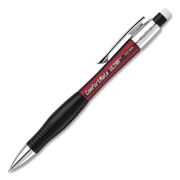 ComfortMate Ultra Mechanical Pencil, 0.5 mm, HB (#2), Black Lead, Assorted Barrel Colors, Dozen [SKU: PAP1738797DZ]