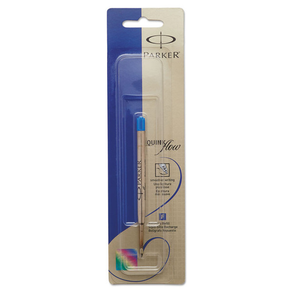 Refill for Parker Ballpoint Pens, Medium Conical Tip, Blue Ink [SKU: PAR1950371]