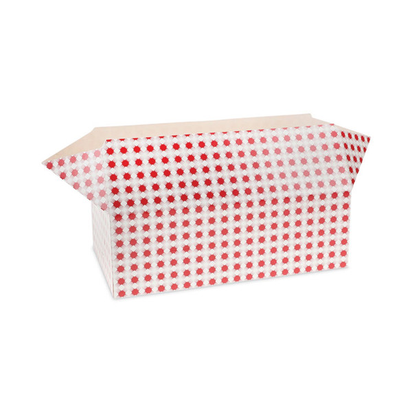 Paperboard Box, Medium Dinner Box, 9 x 5 x 4.5, Basketweave, Paper, 400/Carton [SKU: PCTDDNRBW]