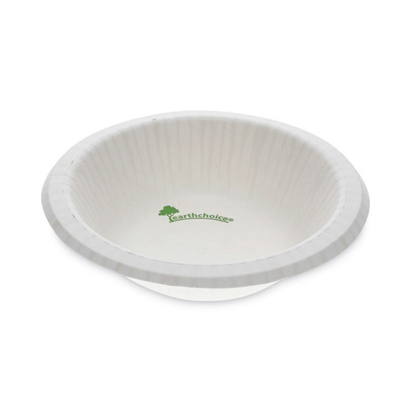 EarthChoice Pressware Compostable Dinnerware, Bowl, 12 oz, White, 750/Carton [SKU: PCTPSB12EC]