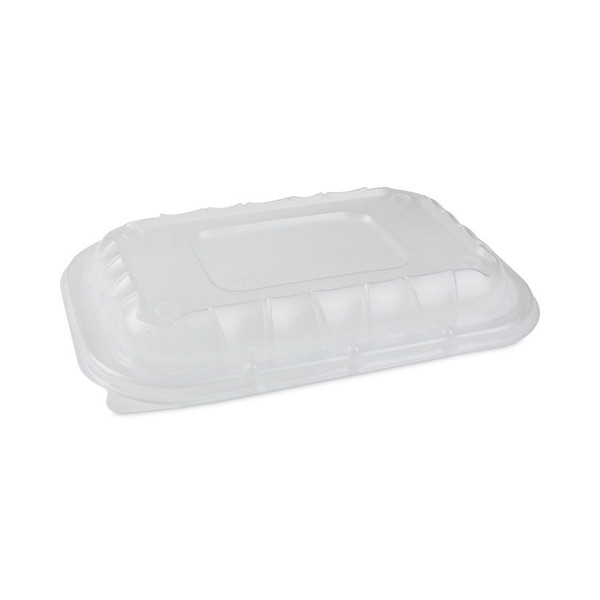 EarthChoice Entree2Go Takeout Container Vented Lid, 8.67 x 5.75 x 0.98, Clear, Plastic, 300/Carton [SKU: PCTYCNV9X6PPDL]