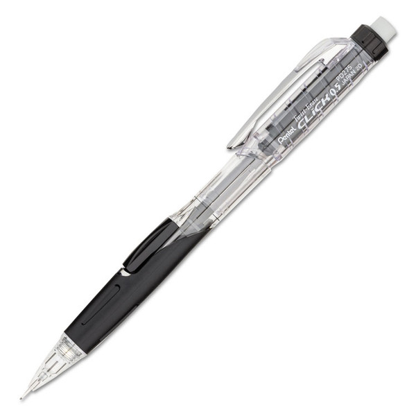 Twist-Erase CLICK Mechanical Pencil, 0.5 mm, HB (#2.5), Black Lead, Black Barrel [SKU: PENPD275TA]