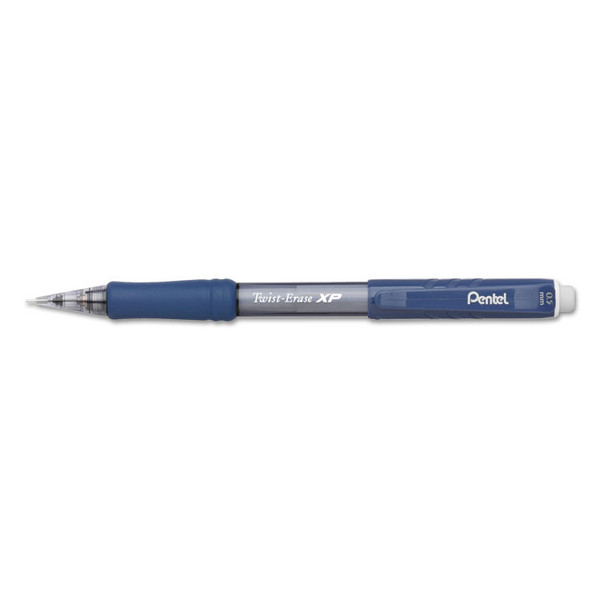Twist-Erase EXPRESS Mechanical Pencil, 0.5 mm, HB (#2.5), Black Lead, Blue Barrel, Dozen [SKU: PENQE415C]
