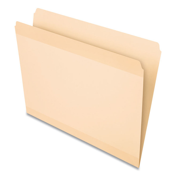 Poly Reinforced File Folder, Straight Tabs, Letter Size, Manila, 24/Pack [SKU: PFX86222]