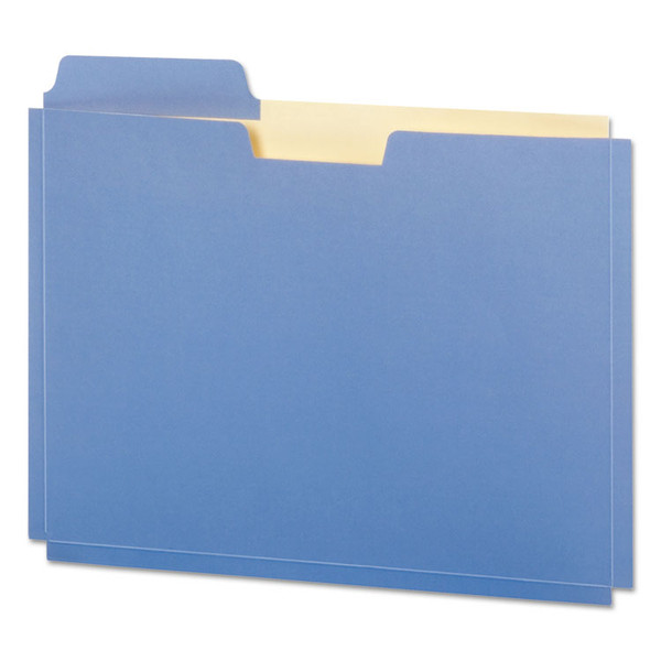 File Folder Pocket, 0.75" Expansion, Letter Size, Assorted Colors, 10/Pack [SKU: PFXFP153L10ASST]