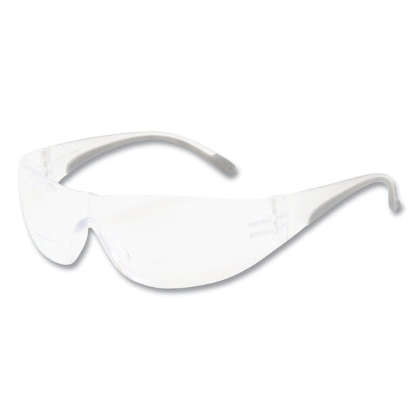 Zenon Z12R Rimless Optical Eyewear with 1.5-Diopter Bifocal Reading-Glass Design, Scratch-Resistant, Clear Lens, Clear Frame [SKU: PID250270015]