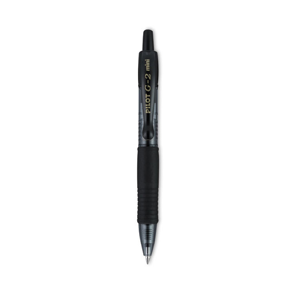 G2 Fashion Premium Gel Pen, Retractable, Fine 0.7 mm, Black Ink, Assorted Barrel Colors, 5/Pack [SKU: PIL31373]