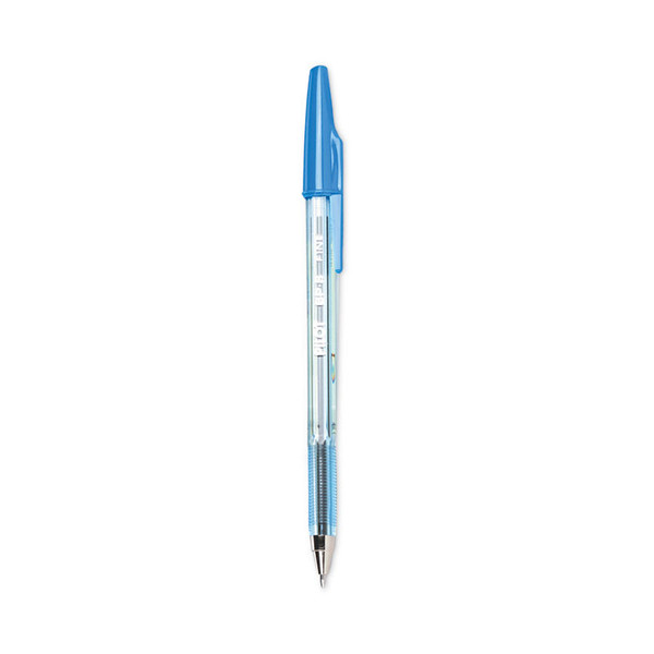 Better Ballpoint Pen, Stick, Fine 0.7 mm, Blue Ink, Translucent Blue Barrel, Dozen [SKU: PIL36011]