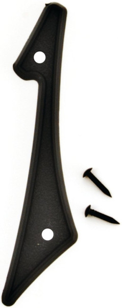 HY-KO PN-29/1 House Number, Character: 1, 4 in H Character, Black Character, Plastic [SKU: ORG0252353]