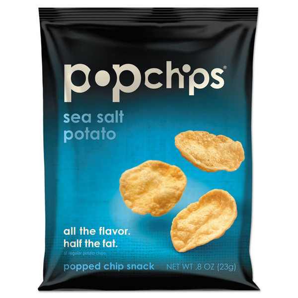Potato Chips, Sea Salt Flavor, 0.8 oz Bag, 24/Carton [SKU: PPH71100]