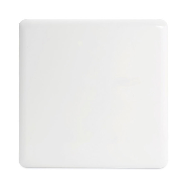 Steel Dry Erase Whiteboard, 12.5 x 12.5, White [SKU: PPJ105086]