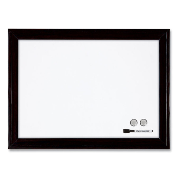 Home Decor Magnetic Dry Erase Board, 23 x 17, Black Wood Frame [SKU: QRT79282]