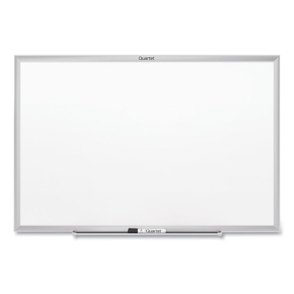 Classic Series Nano-Clean Dry Erase Board, 36 x 24, Silver Frame [SKU: QRTSM533]