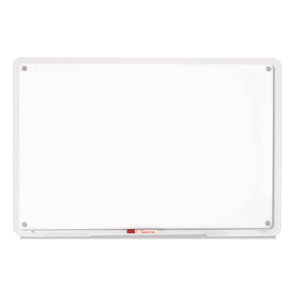 iQ Total Erase Board, 36 x 23, White, Clear Frame [SKU: QRTTM3623]