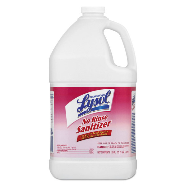 No Rinse Sanitizer Concentrate, 1 gal Bottle, 4/Carton [SKU: RAC74389]