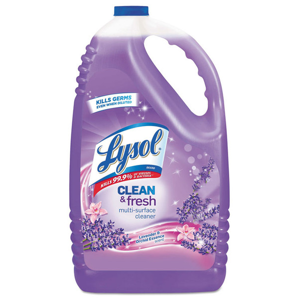 Clean and Fresh Multi-Surface Cleaner, Lavender and Orchid Essence, 144 oz Bottle, 4/Carton [SKU: RAC88786]