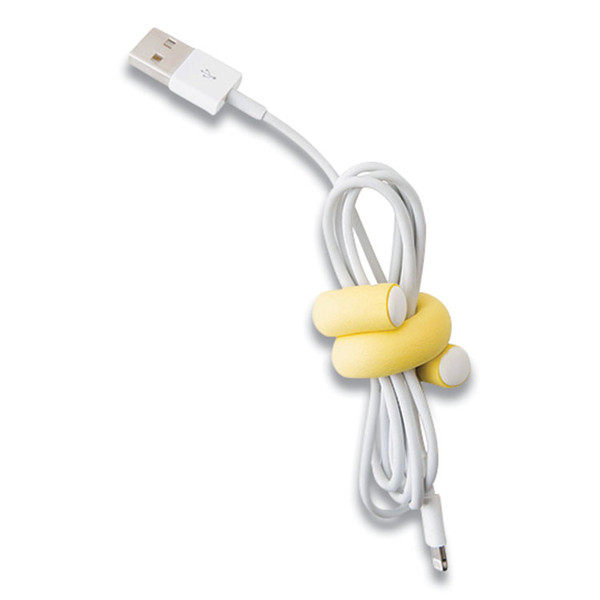 Flexi Ties Cushioned Cable Ties, 0.4" x 5", Assorted Colors, 8/Pack [SKU: RBOUTWFT1203]