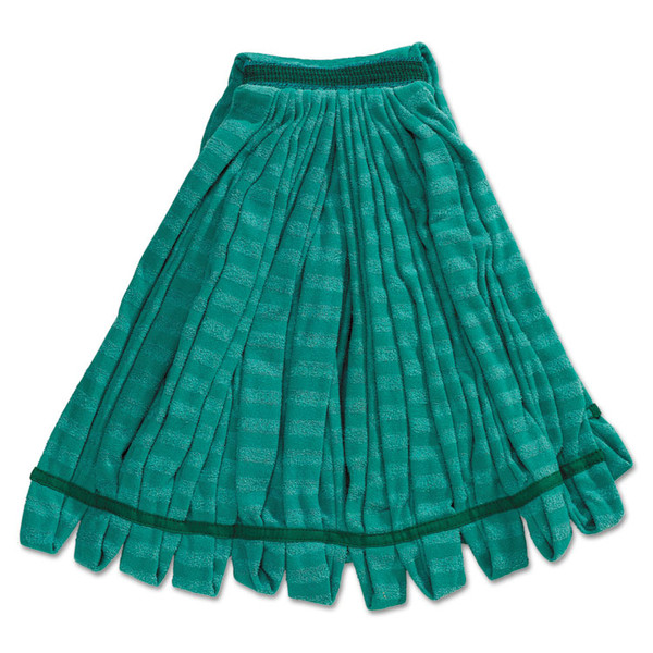 Tube Mop, Microfiber, Green, Medium, 5-in Green Headband [SKU: RCPT85206GRE]